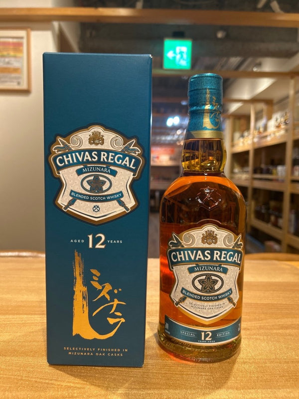 シーバスリーガル ミズナラ12年 ブレンデッドスコッチウイスキー 箱入り スコットランド 700ml - LIQUOR JOY