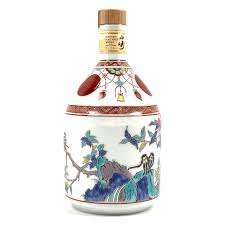 山崎12年 有田焼 錦赤玉瓔珞文風物絵 - LIQUOR JOY