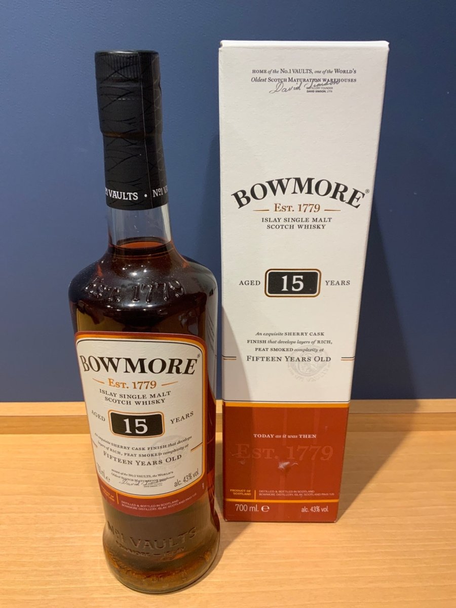 ボウモア 15年 43°700ml [正規品箱入り] - LIQUOR JOY