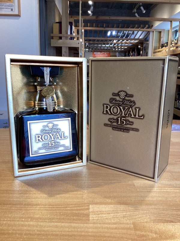 サントリー ローヤル 15年 ゴールドラベル 43度750ml - LIQUOR JOY