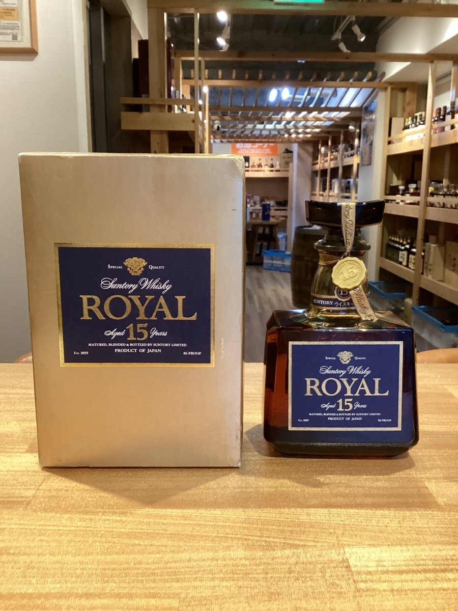 サントリー ローヤル 15年 ゴールドラベル 43度750ml - LIQUOR JOY