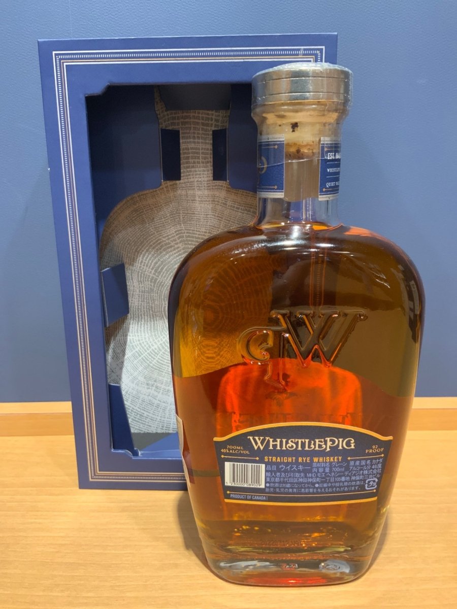 image ホイッスルピッグ 15年 エステートオーク・ライ　700ml - LIQUOR JOY