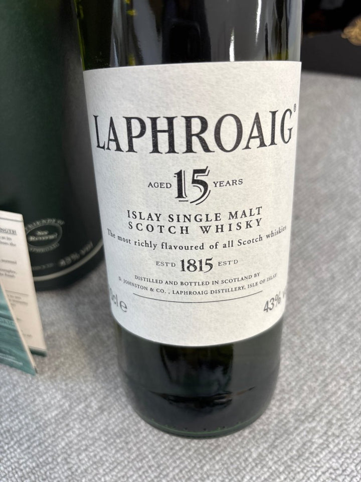 ラフロイグ15年　旧ボトル　700ML　箱付き - LIQUOR JOY