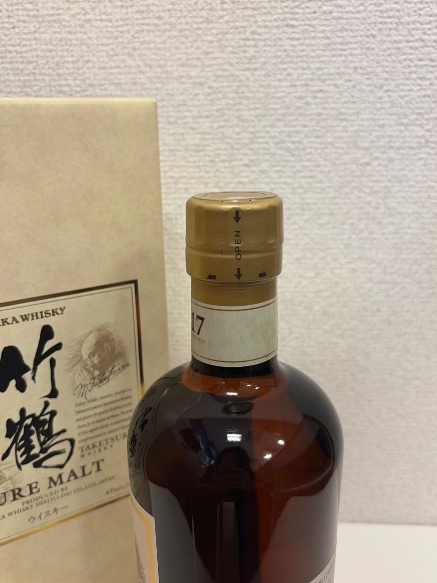 竹鶴17年ピュアモルト [ ウイスキー 日本 700ml ] - LIQUOR JOY