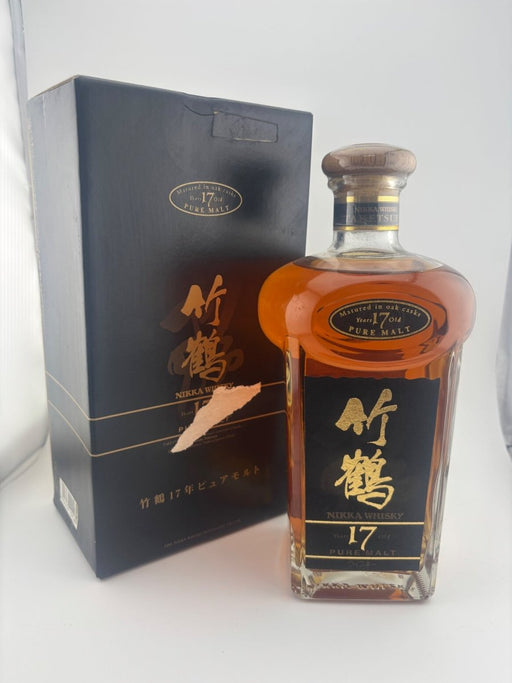 ニッカ 竹鶴17年 角瓶 ピュアモルト 700ml 旧ボトル - LIQUOR JOY