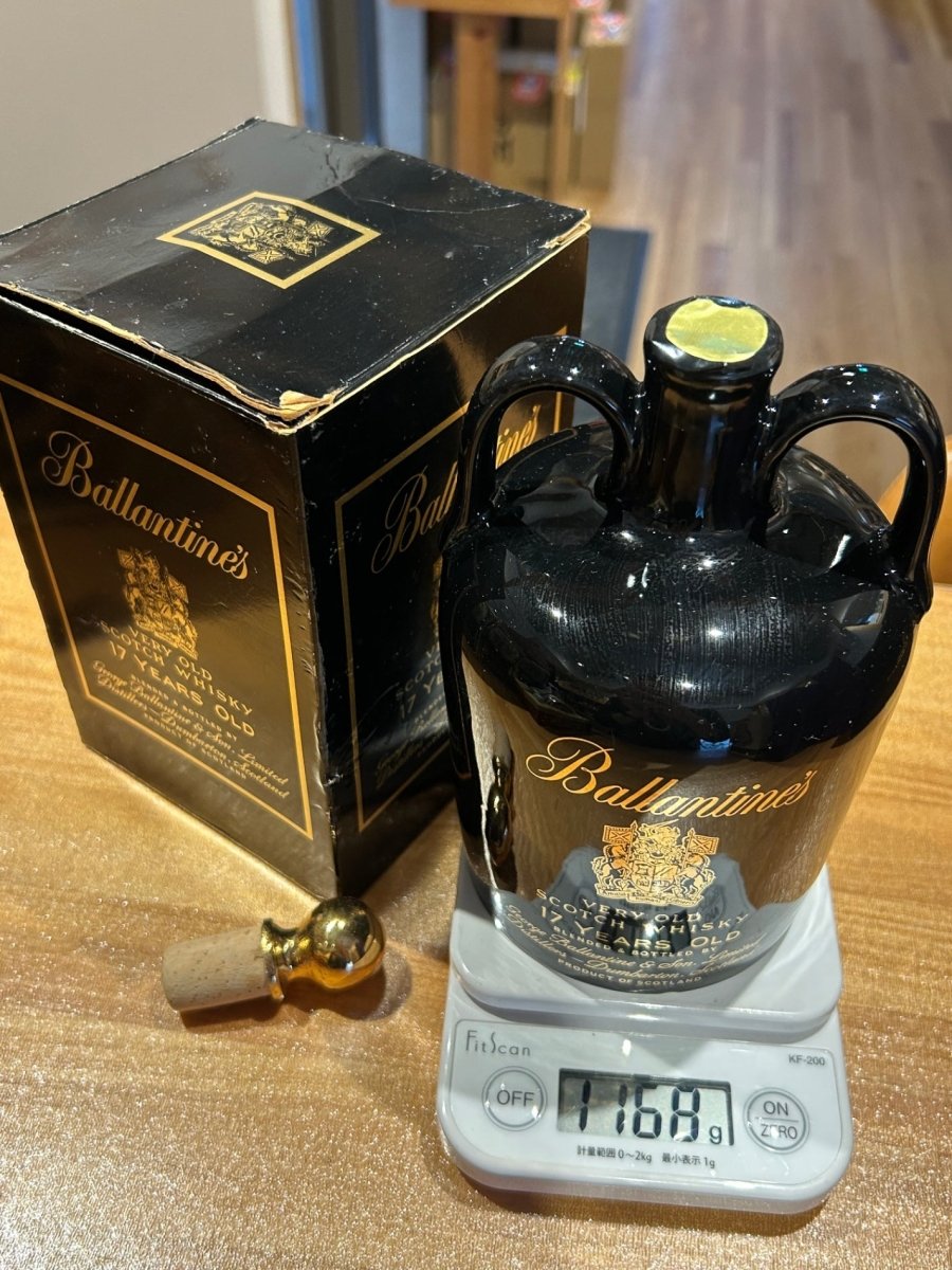 バランタイン 17年 750ml Ballantines 黒陶器 - LIQUOR JOY