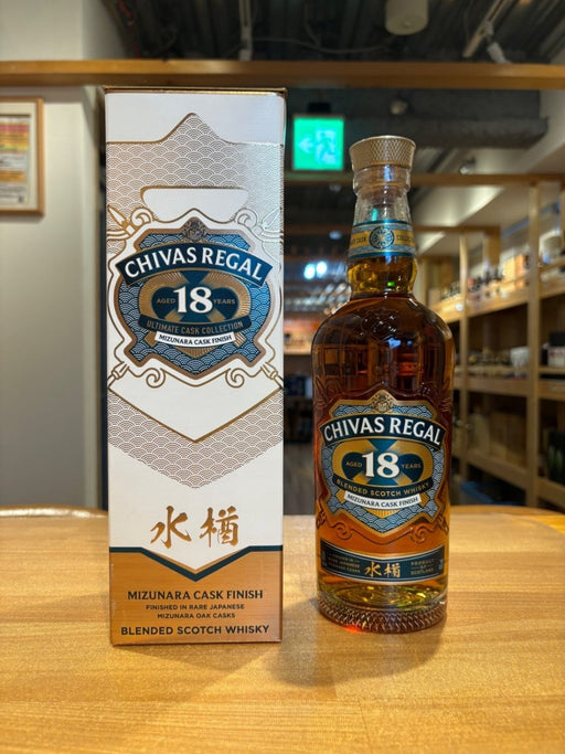 シーバスリーガル 18年 水楢 ミズナラ カスク フィニッシュ 箱なし 正規品 43度 700ml - LIQUOR JOY