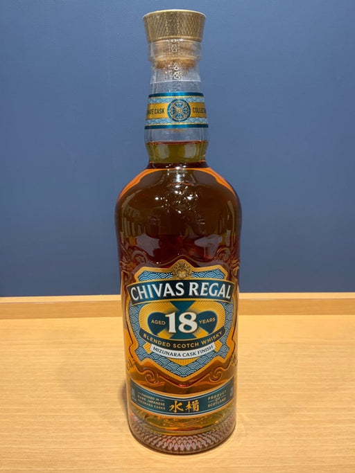 シーバスリーガル 18年 水楢 ミズナラ カスク フィニッシュ 箱なし 正規品 43度 700ml - LIQUOR JOY