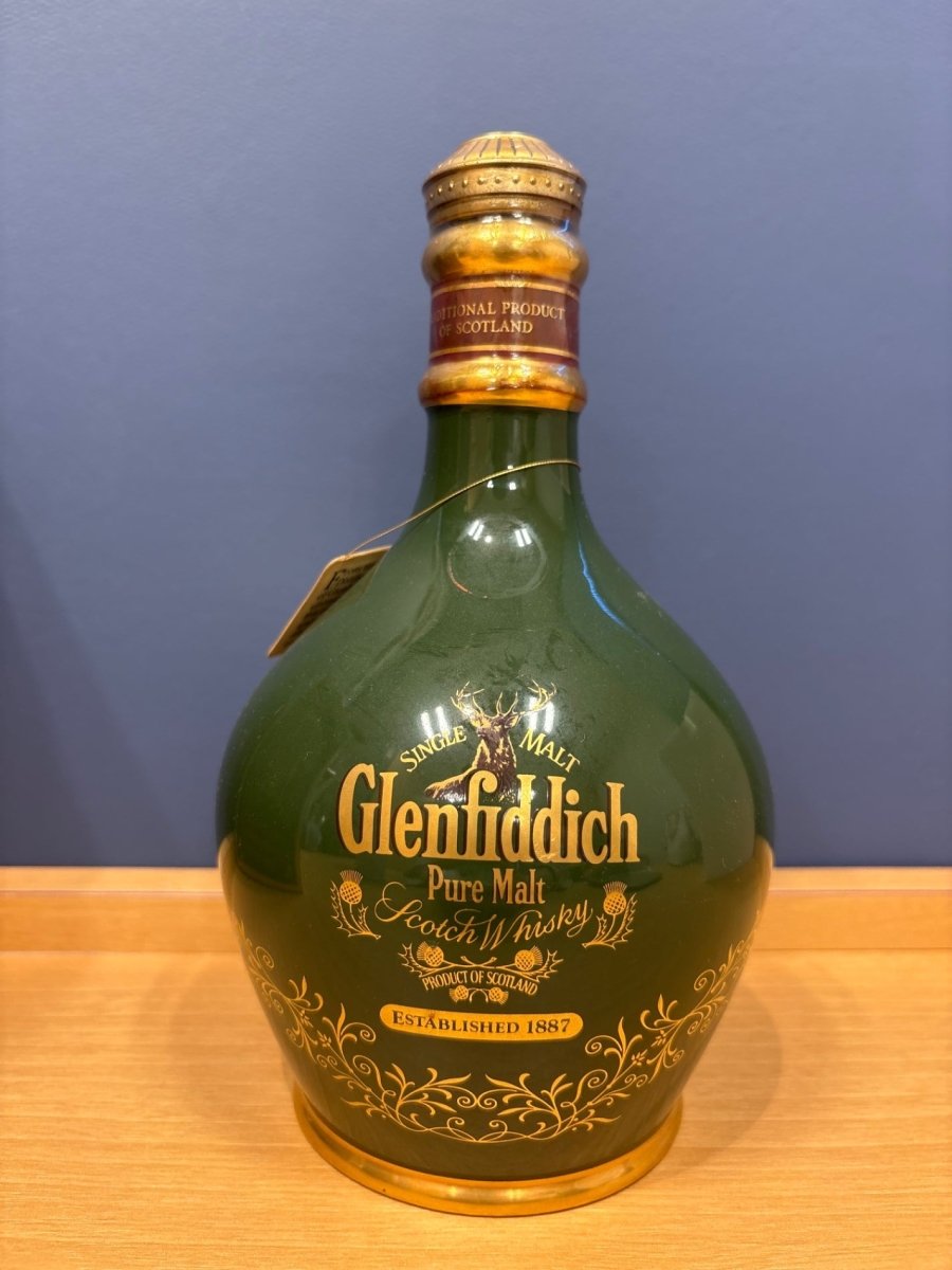 グレンフィディック ピュアモルト 18年 緑 陶器ボトル - LIQUOR JOY