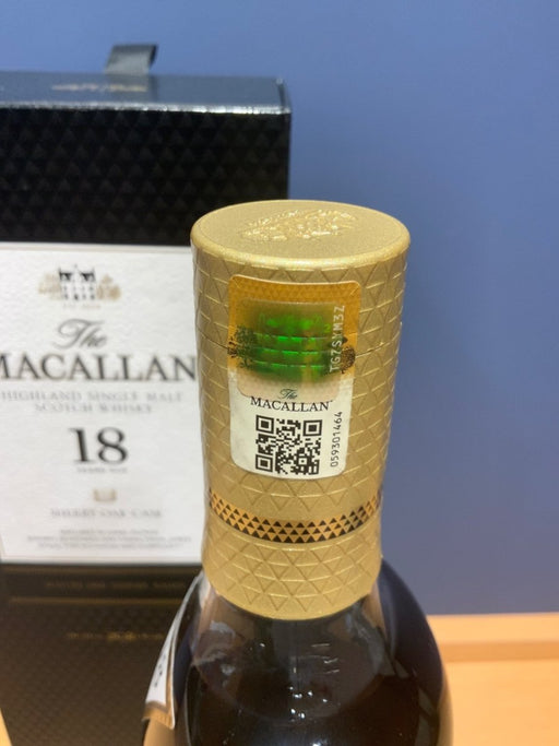 ザ・マッカラン　18年　シェリーオーク【正規品】700ml - LIQUOR JOY