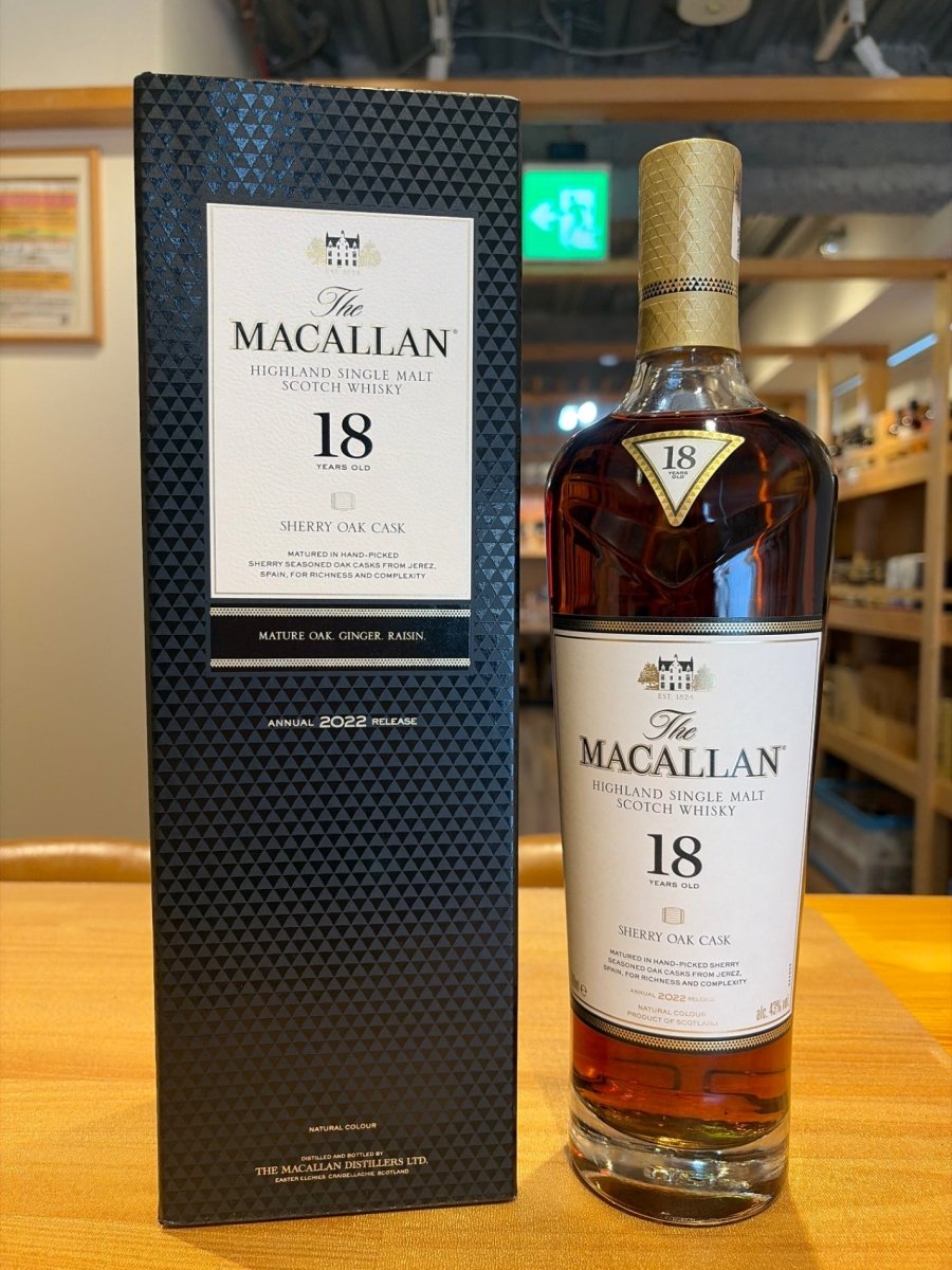 ザ・マッカラン　18年　シェリーオーク【正規品】700ml - LIQUOR JOY