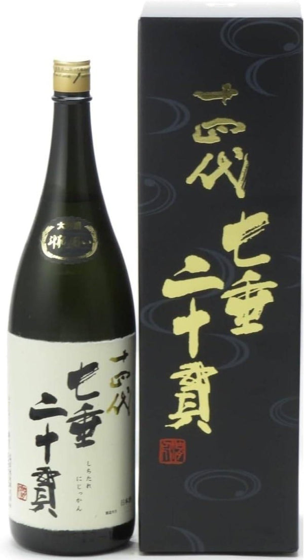十四代 純米大吟醸 七垂二十貫 専用カートン入 1800ml - LIQUOR JOY