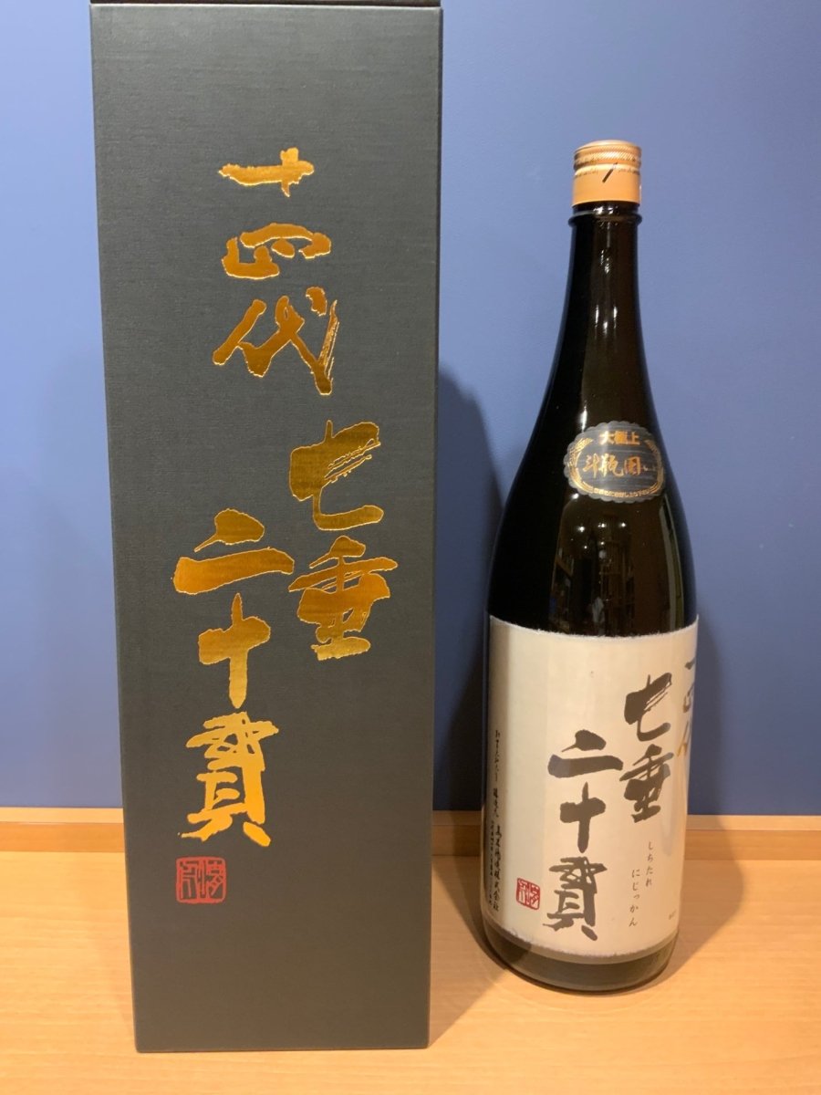 十四代 純米大吟醸 七垂二十貫 専用カートン入 1800ml - LIQUOR JOY