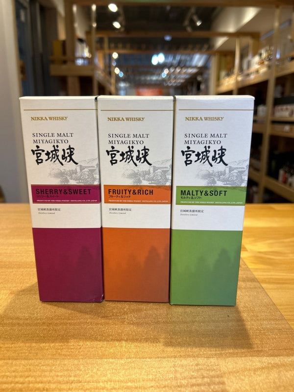 宮城峡蒸溜所 180ml　3本セット - LIQUOR JOY