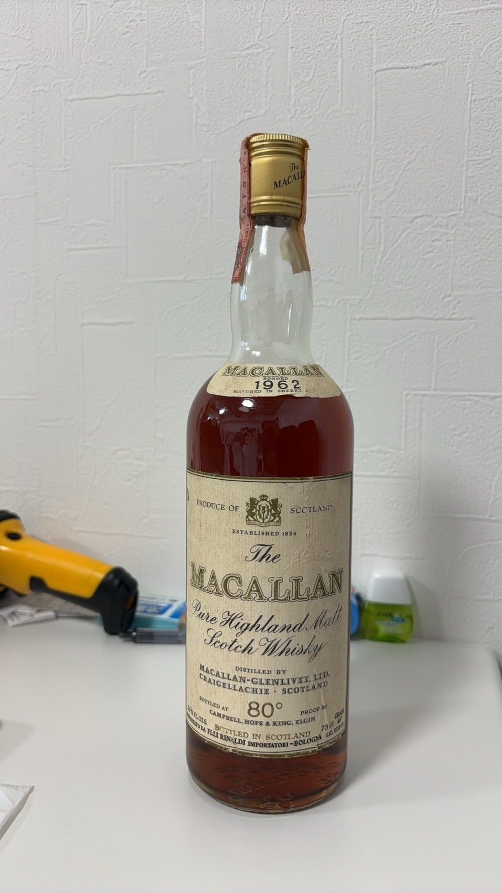 マッカラン 1962 80プルーフMacallan 1962 Campbell, Hope and King 80 Proof - LIQUOR JOY