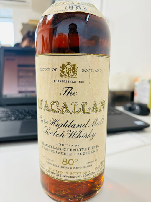 マッカラン 1962 80プルーフMacallan 1962 Campbell, Hope and King 80 Proof - LIQUOR JOY