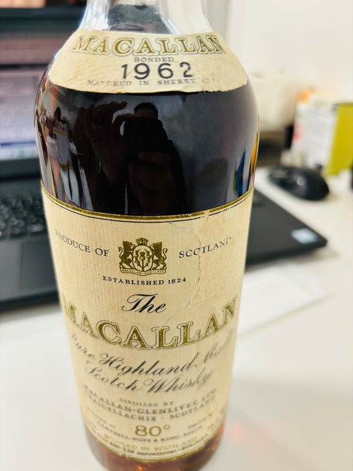 マッカラン 1962 80プルーフMacallan 1962 Campbell, Hope and King 80 Proof - LIQUOR JOY