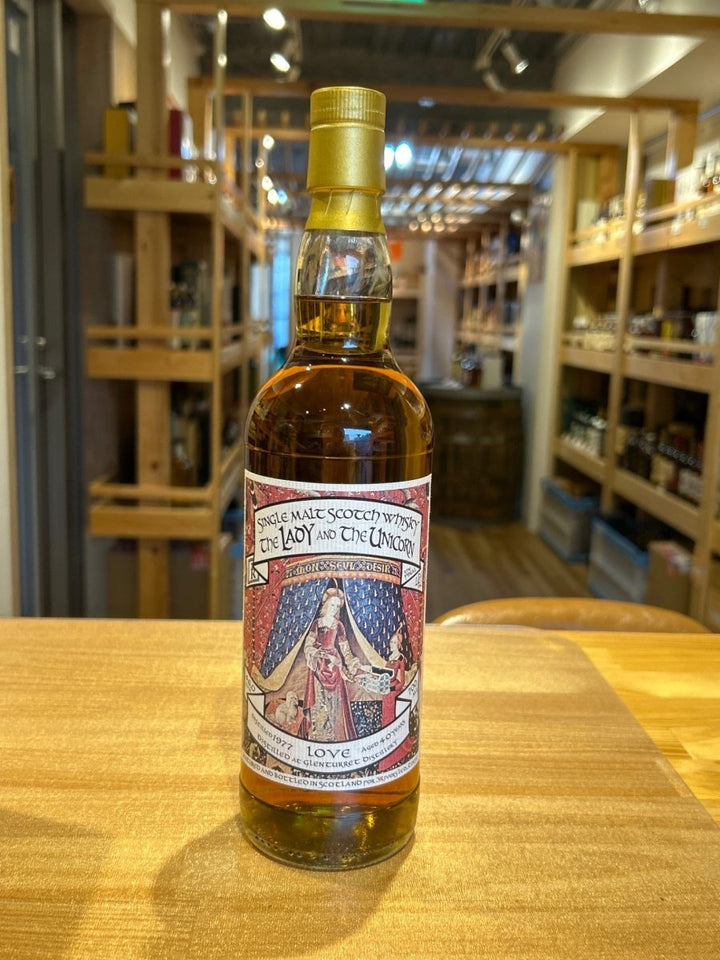 グレンタレット　1977　40年　レディ＆ユニコーン　貴婦人と一角獣　46％　700ml - LIQUOR JOY