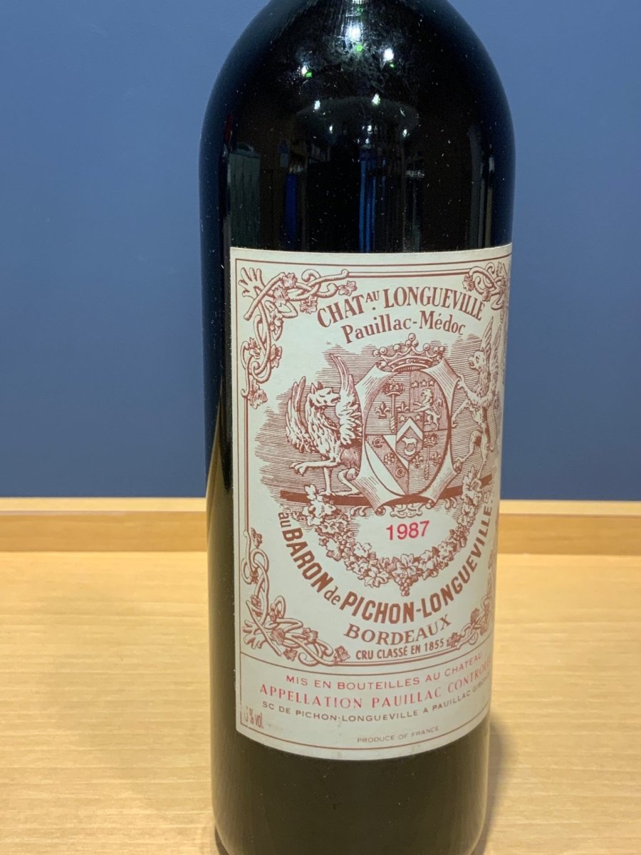 シャトー・ピション・ロングヴィル・バロン 1987 750ml 赤 ワイン - LIQUOR JOY
