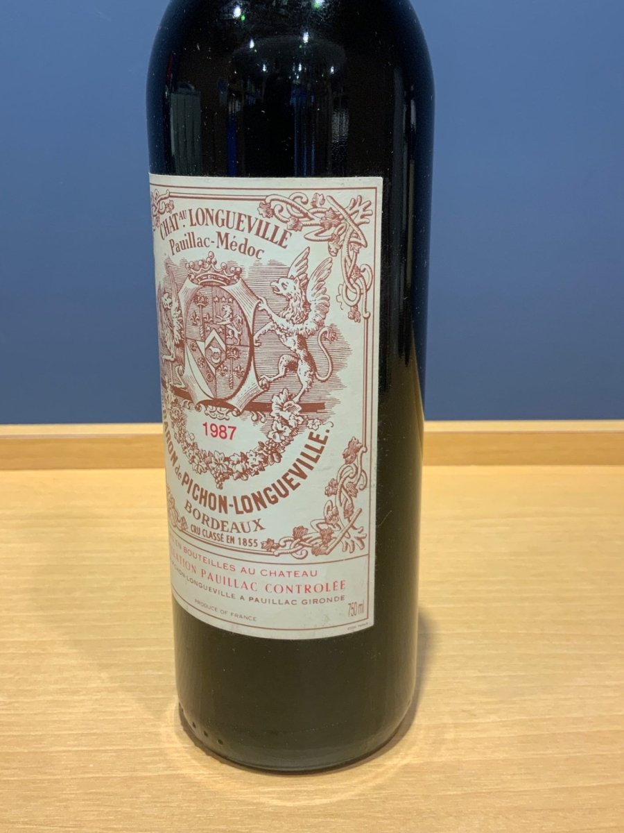 シャトー・ピション・ロングヴィル・バロン 1987 750ml 赤 ワイン - LIQUOR JOY