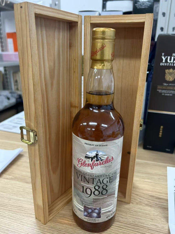 グレンファークラス シングル オーク カスク ヴィンテージ1988 シェリー 46% 700ml マーラーベッセボトリング Glenfarclas - LIQUOR JOY