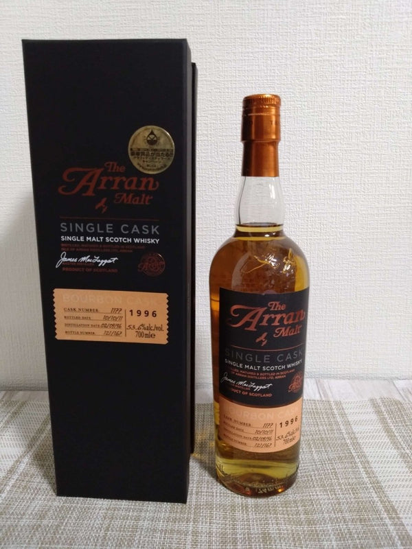 アランモルト1996 シングルカスク　ウイスキー700ml箱付き - LIQUOR JOY