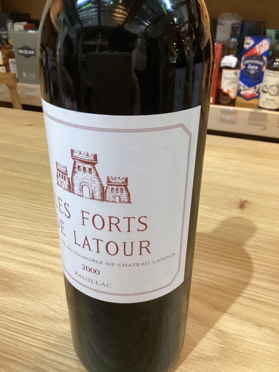 2000年 レ フォール ド ラトゥール 750ml フランス ボルドー 赤ワイン - LIQUOR JOY