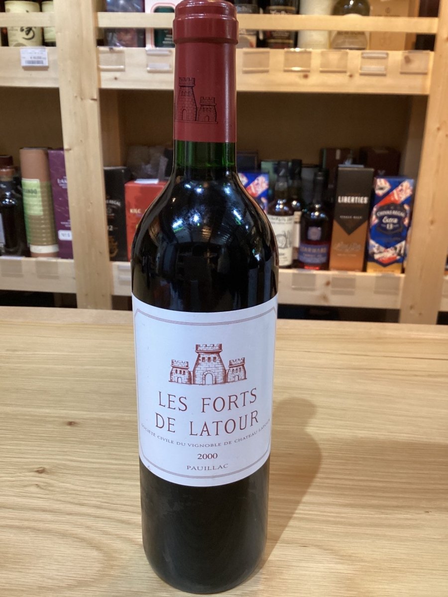 2000年 レ フォール ド ラトゥール 750ml フランス ボルドー 赤ワイン - LIQUOR JOY