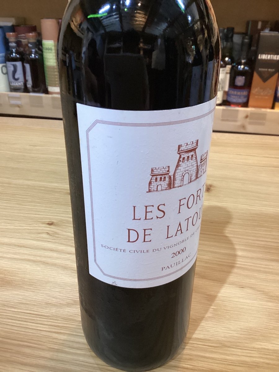 2000年 レ フォール ド ラトゥール 750ml フランス ボルドー 赤ワイン - LIQUOR JOY