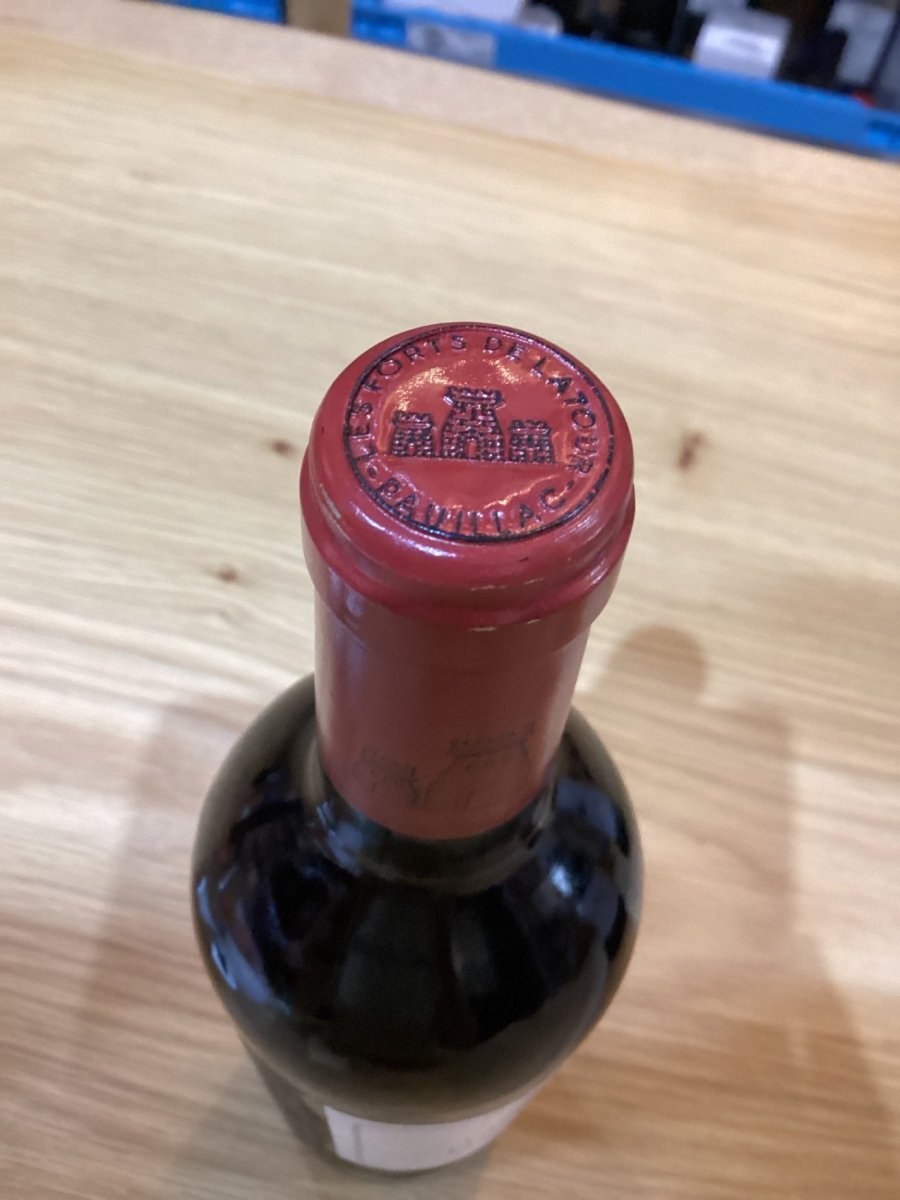 2000年 レ フォール ド ラトゥール 750ml フランス ボルドー 赤ワイン - LIQUOR JOY