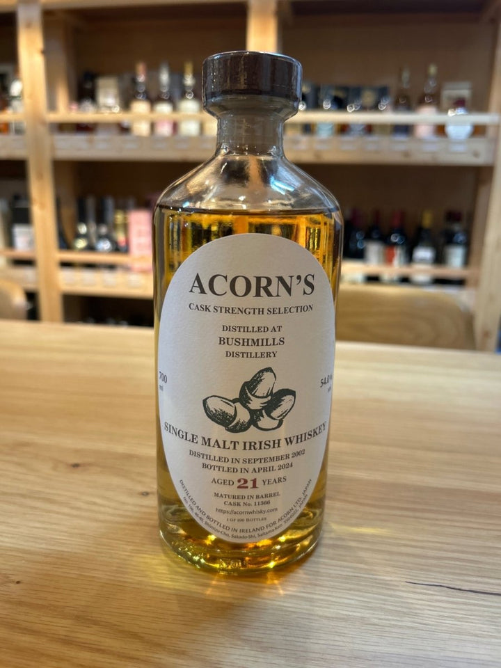 ブッシュミルズ2002 21年 54.0% 700ml【エイコーン　カスクストレングス・セレクション】 - LIQUOR JOY