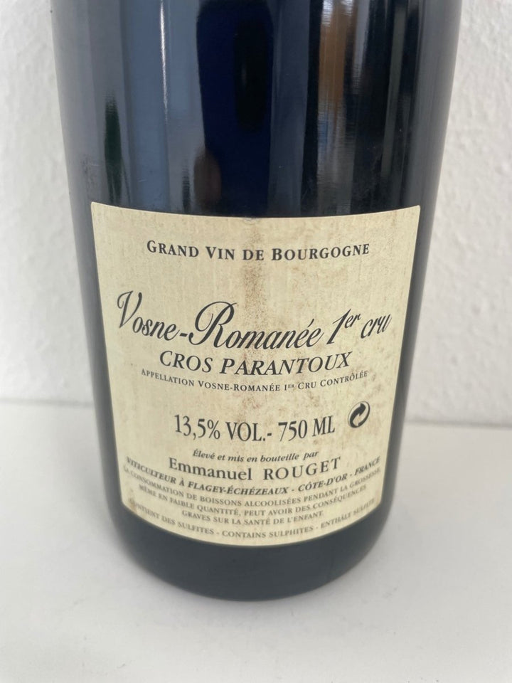 エマニュエル・ルジェ ヴォーヌ・ロマネ クロ・パラントゥ 2008 - LIQUOR JOY