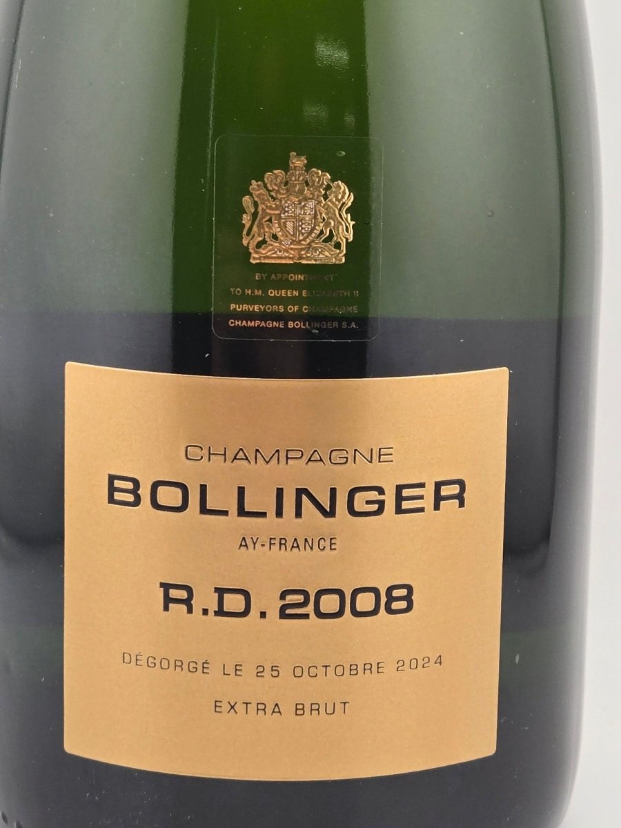 image ボランジェ アール ディー (ＲＤ) 2008 白 750ml - LIQUOR JOY