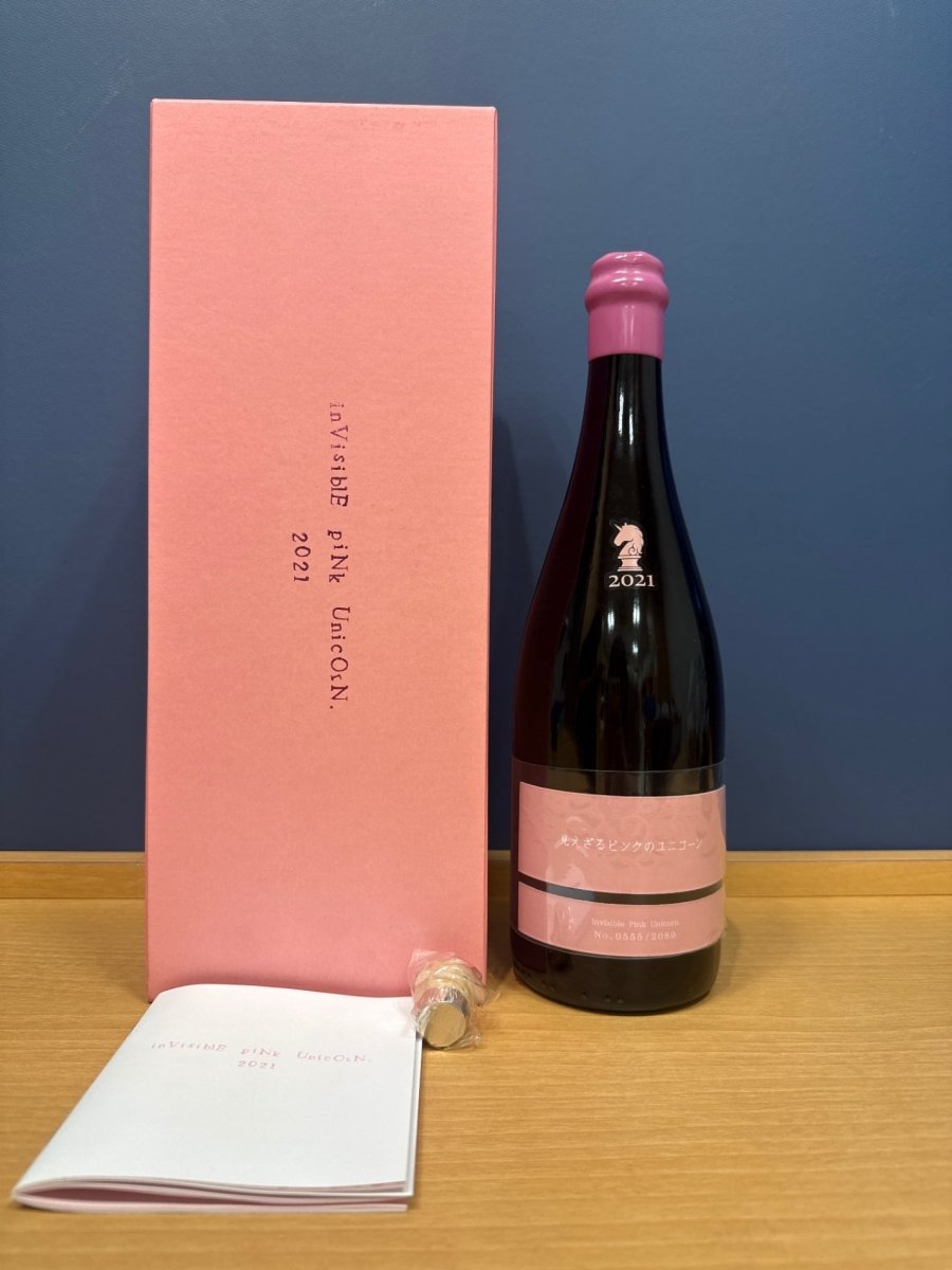 image 新政 見えざるピンクのユニコーン 2021 760ml 14％ - LIQUOR JOY