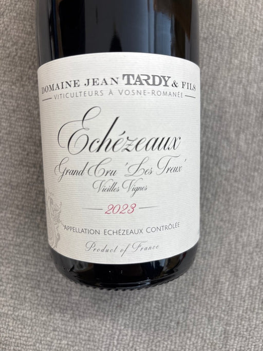 エシェゾー グラン・クリュ レ・トゥル ヴィエイユ・ヴィーニュ 2023 ドメーヌ・ジャン・タルディ・エ・フィス 750ml - LIQUOR JOY