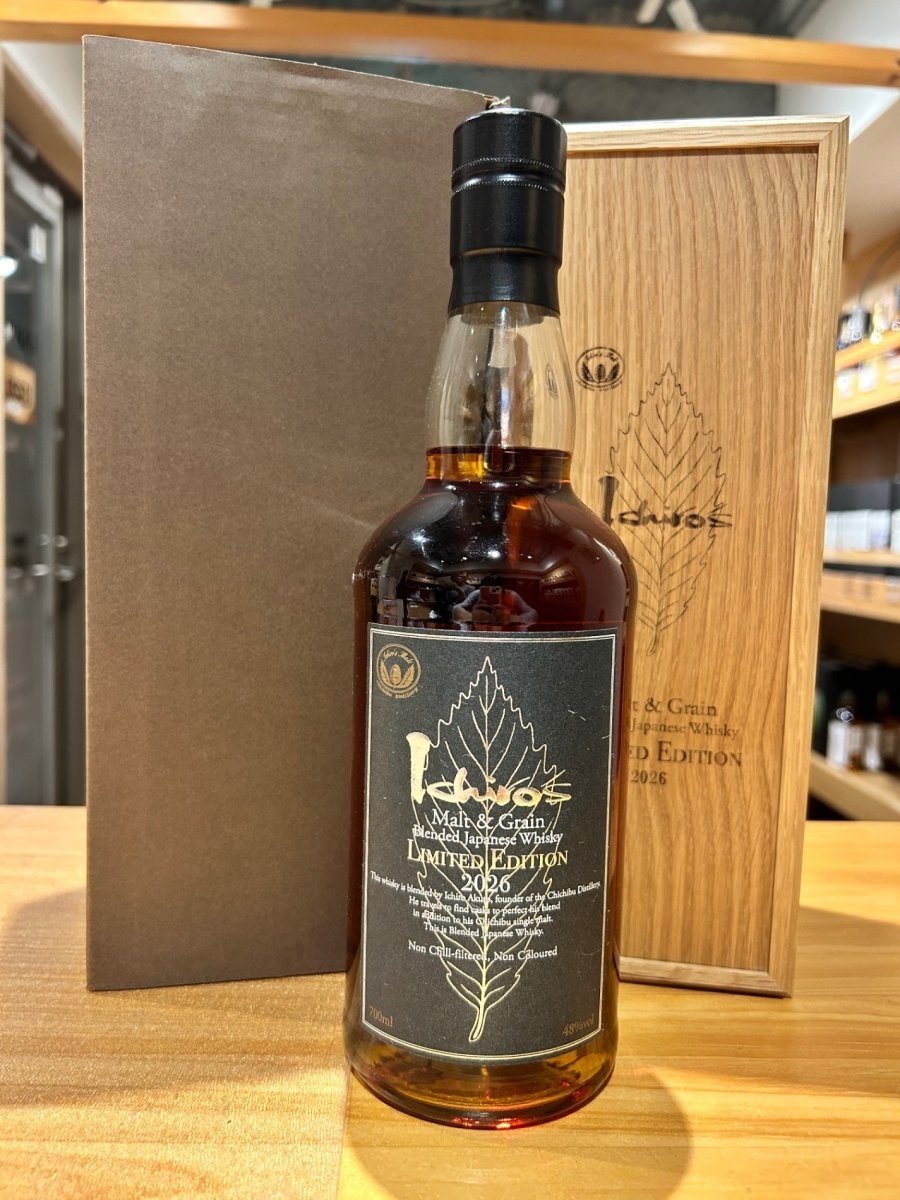 イチローズ モルト&グレーン ブレンデッド ジャパニーズウイスキー リミテッドエディション 2026 Ichiro’s Malt & Grain Blended Japanese Whisky Limited Edition - LIQUOR JOY