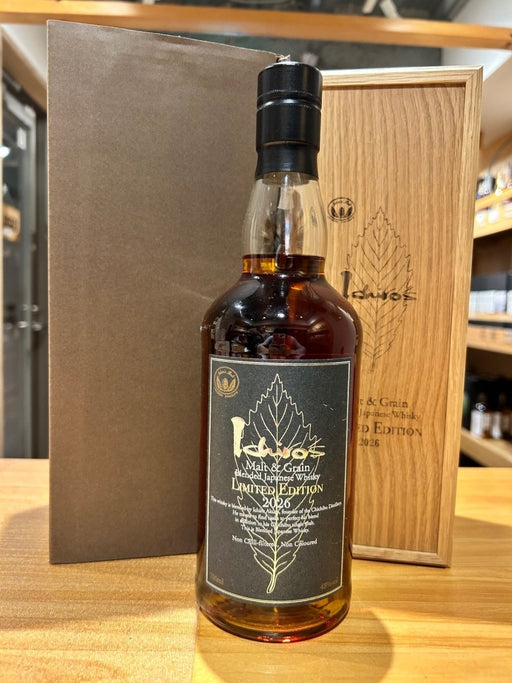 イチローズ モルト&グレーン ブレンデッド ジャパニーズウイスキー リミテッドエディション 2026 Ichiro’s Malt & Grain Blended Japanese Whisky Limited Edition - LIQUOR JOY