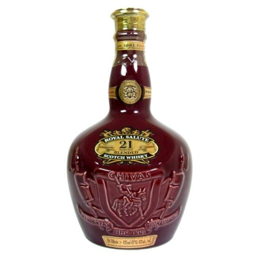 ロイヤルサルート　21年　赤　陶器ボトル - LIQUOR JOY