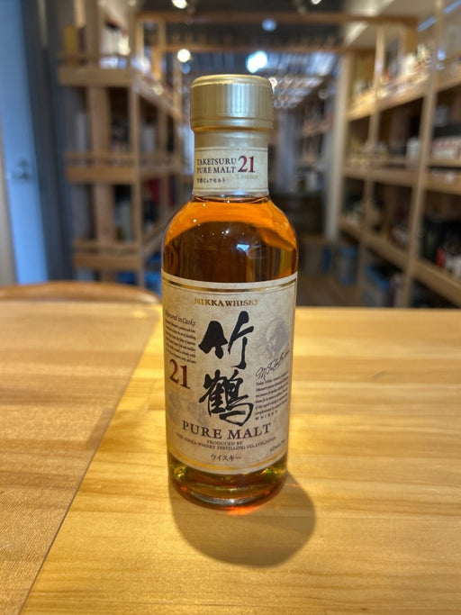 竹鶴21年ピュアモルト [ ウイスキー 日本 180ml ] - LIQUOR JOY
