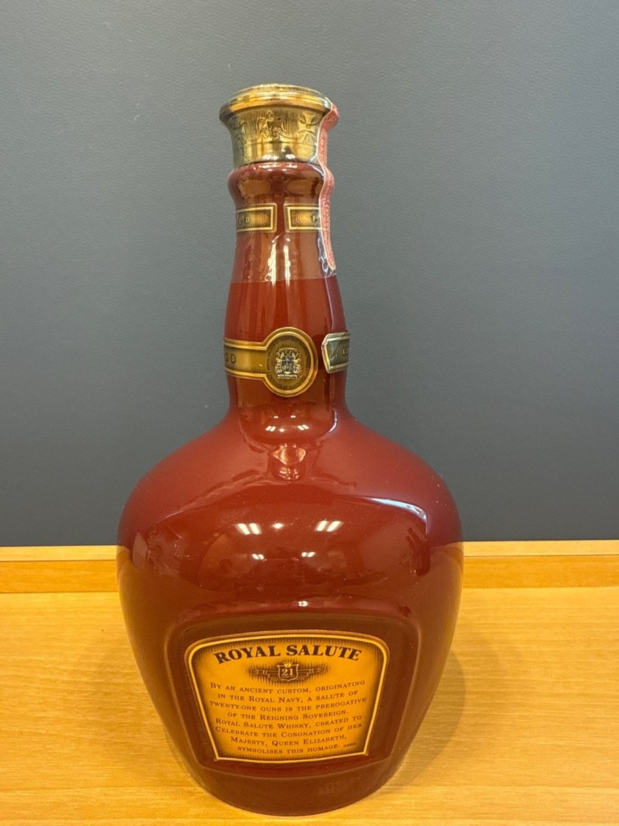 ロイヤルサルート　21年　赤　陶器ボトル - LIQUOR JOY