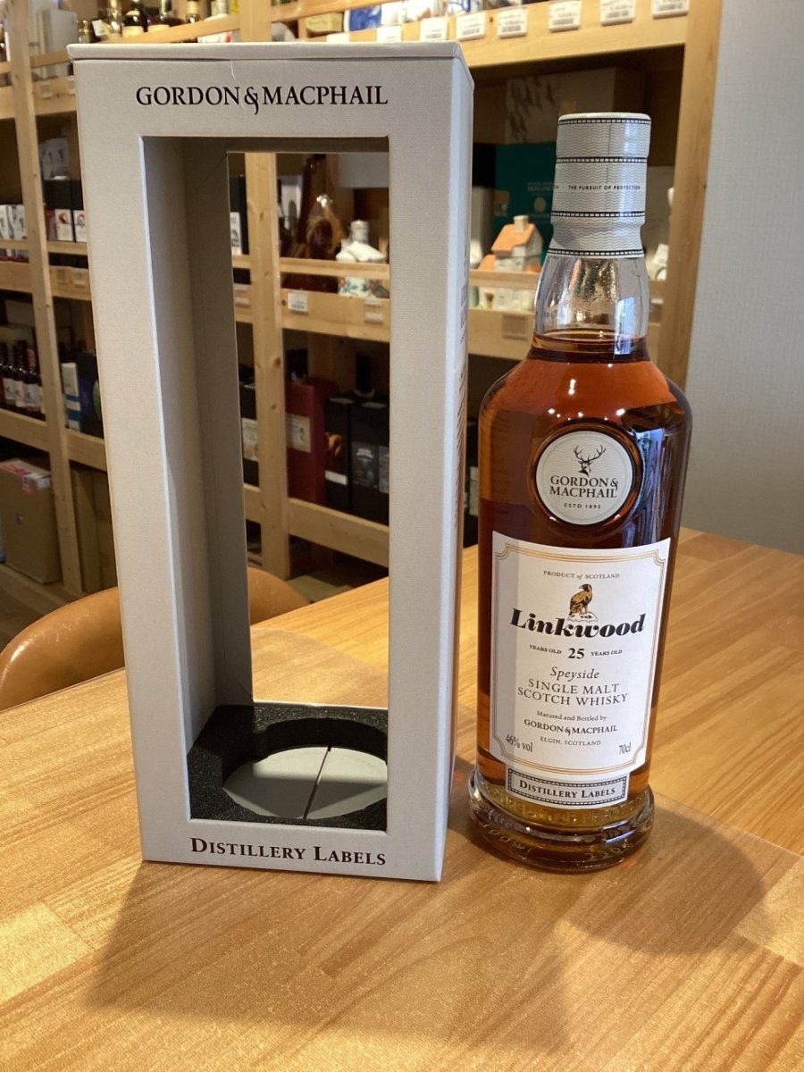 image [新ボトル] リンクウッド 25年 43度 700ml (ゴードン＆マクファイル) - LIQUOR JOY