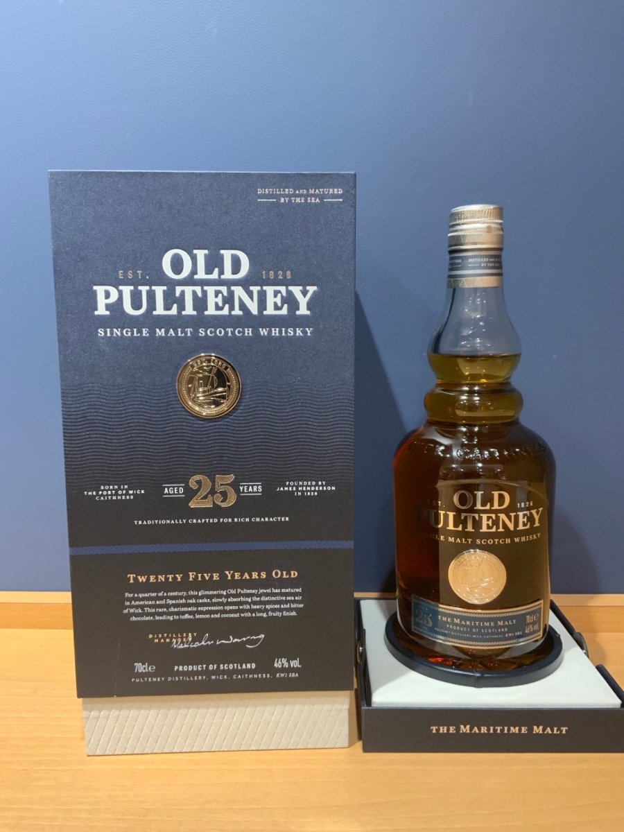 オールドプルトニー 25年　46%700ml - LIQUOR JOY