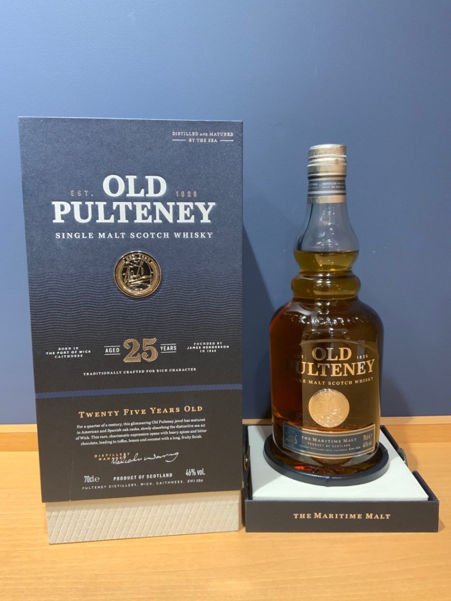 オールドプルトニー 25年　46%700ml - LIQUOR JOY