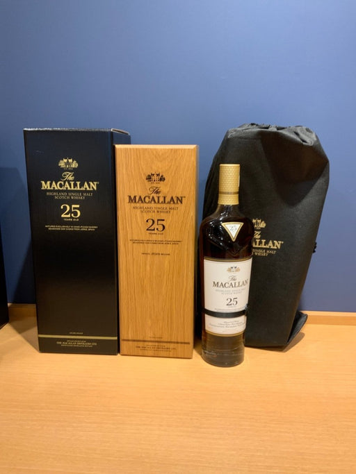 【箱付き】ｻﾞマッカラン25年　シェリーオーク　700ml　43度 2019 Release - LIQUOR JOY