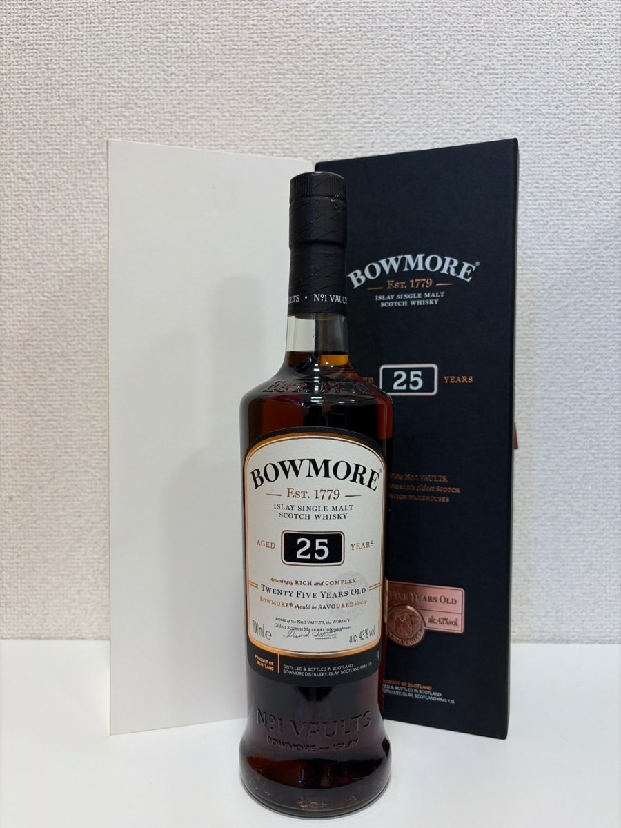 シングルモルトウイスキー ボウモア25年 [ ウイスキー イギリス 700ml ] - LIQUOR JOY