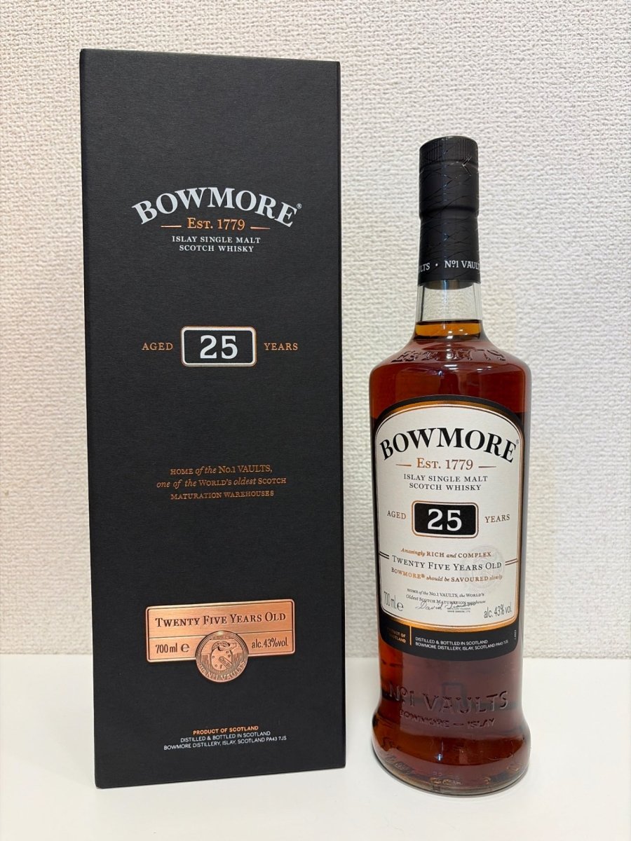 image シングルモルトウイスキー ボウモア25年 [ ウイスキー イギリス 700ml ] - LIQUOR JOY