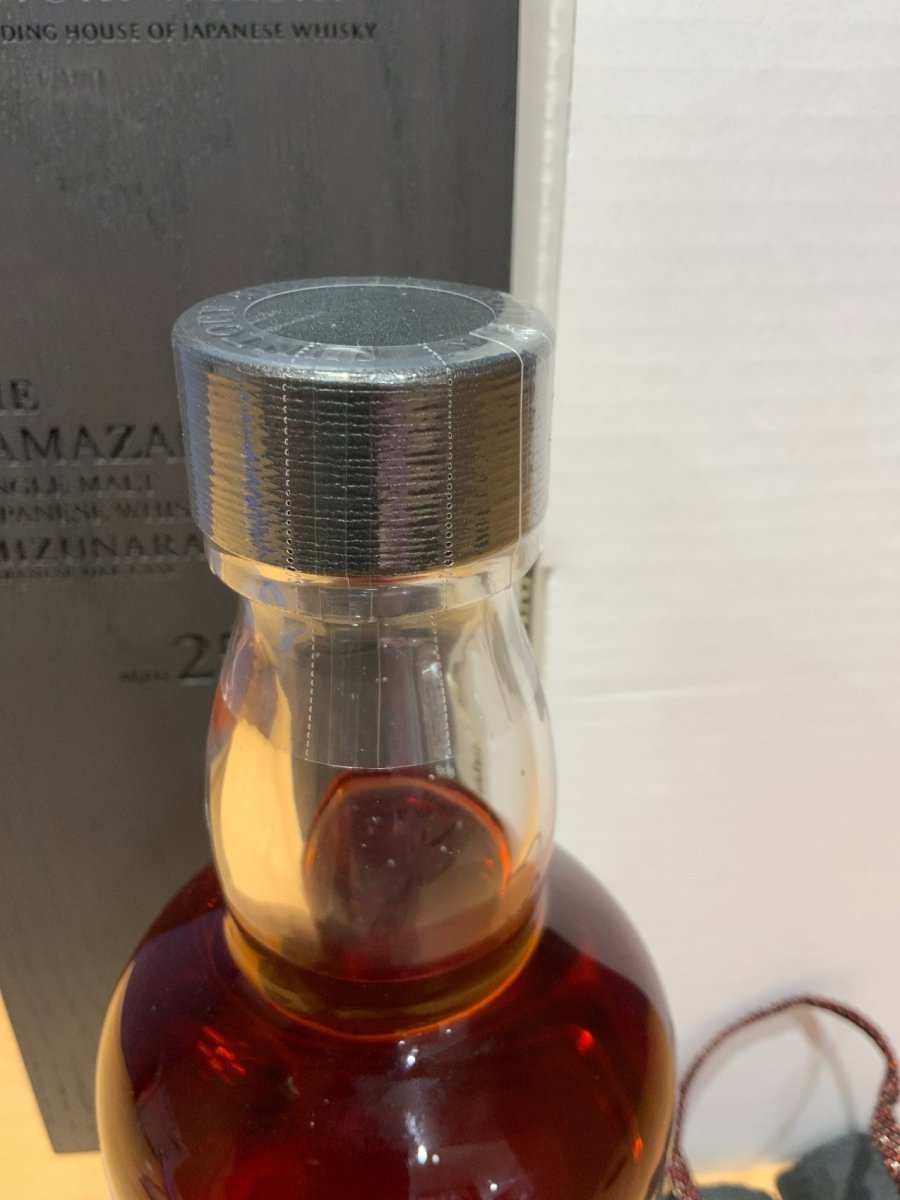 山崎25年 ミズナラ シングルモルト ウイスキー - LIQUOR JOY