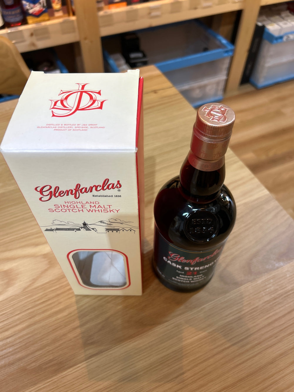 Glenfarclas 21 Year Old Cask Strength [Whiskey, UK, 700ml]