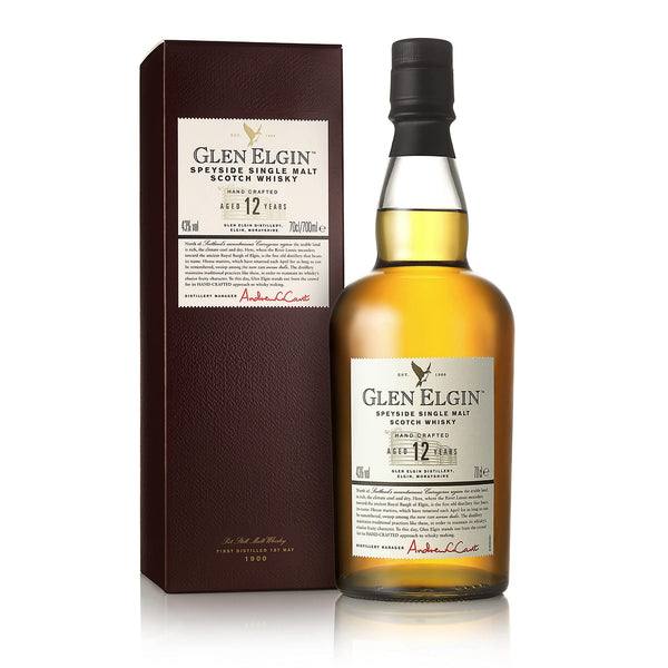 グレン エルギン 12年 箱入り [ ウイスキー イギリス 700ml ]