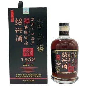 【未開栓】古越龍山 紹興酒 30年 1952 680ml 15% 中国酒 - LIQUOR JOY